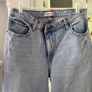 Abercrombie & Fitch Faded Denim Jeans